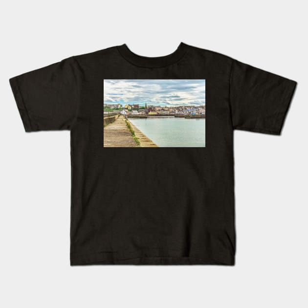 Maryport On The Solway Firth Kids T-Shirt by IanWL